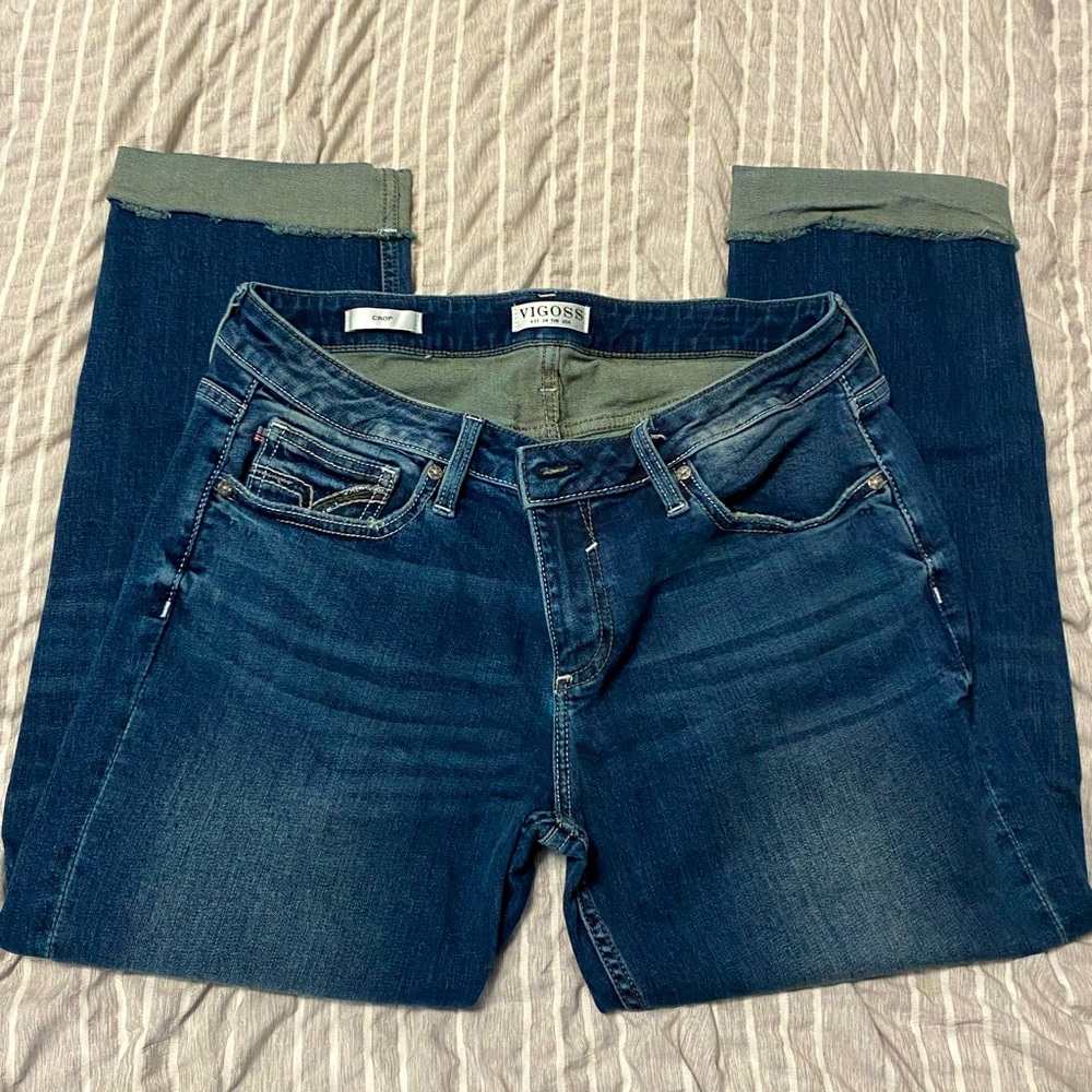 Vigoss size 12 crop jeans